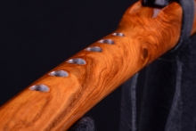Lignum Vitae Native American Flute, Minor, High C-5, #H42B